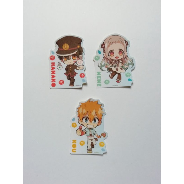 

[ST-A-03] Sticker Anime Jibaku Shounen Hanako-Kun Sticker Hanako-Kun Sticker Nene Sticker Kou