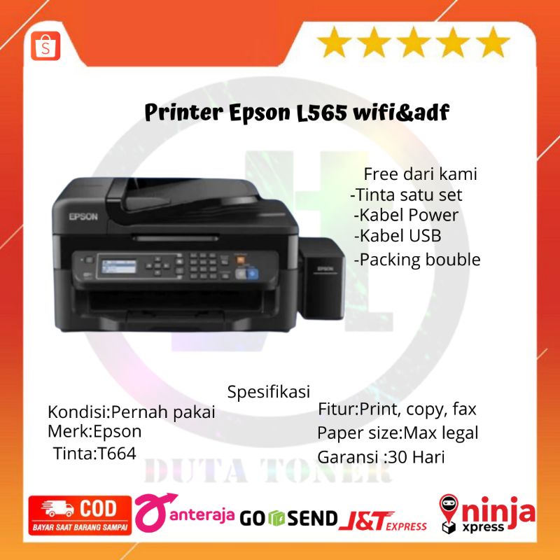 Jual Printer Epson L565 Wifiandadf Shopee Indonesia 7877