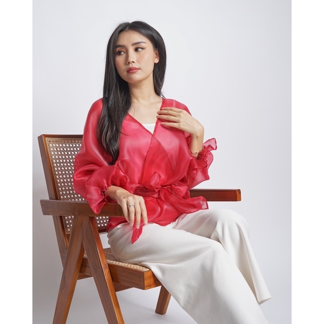 Vean top organza