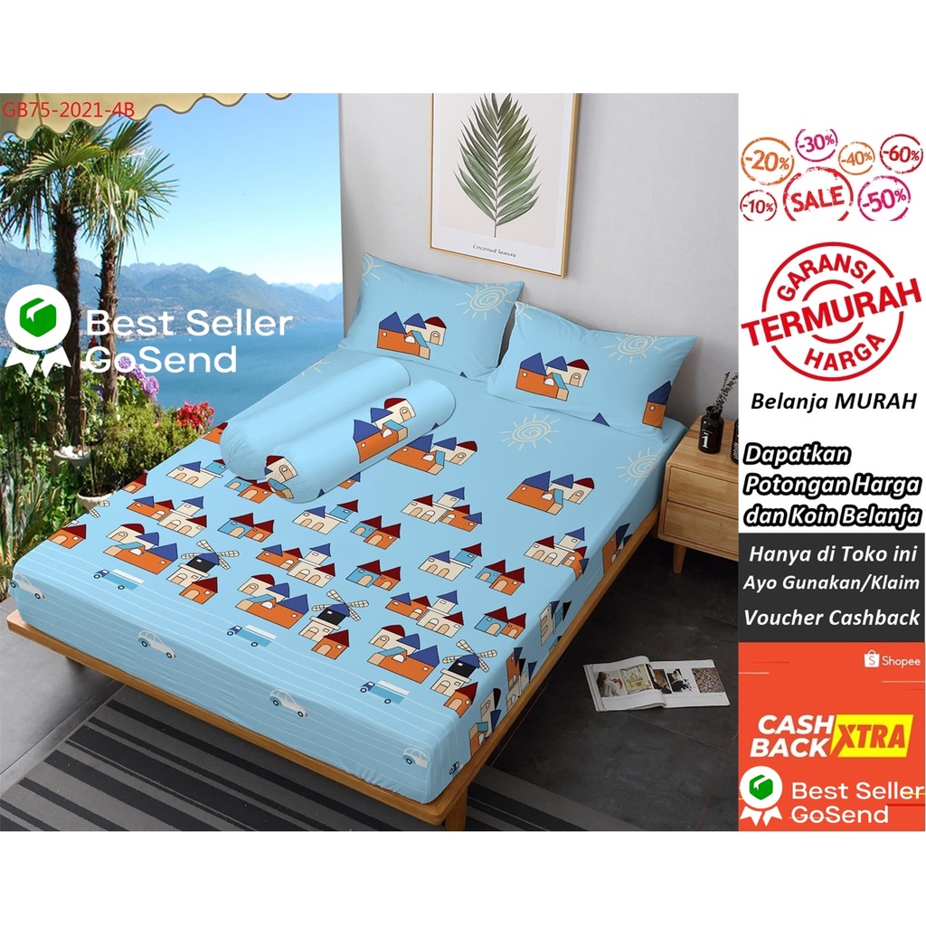 [ RESLETING ] Sarung Kasur 100x200