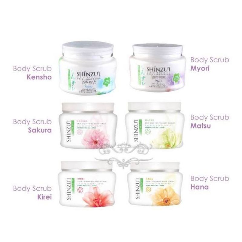 Shinzui Body Scrub 200gr