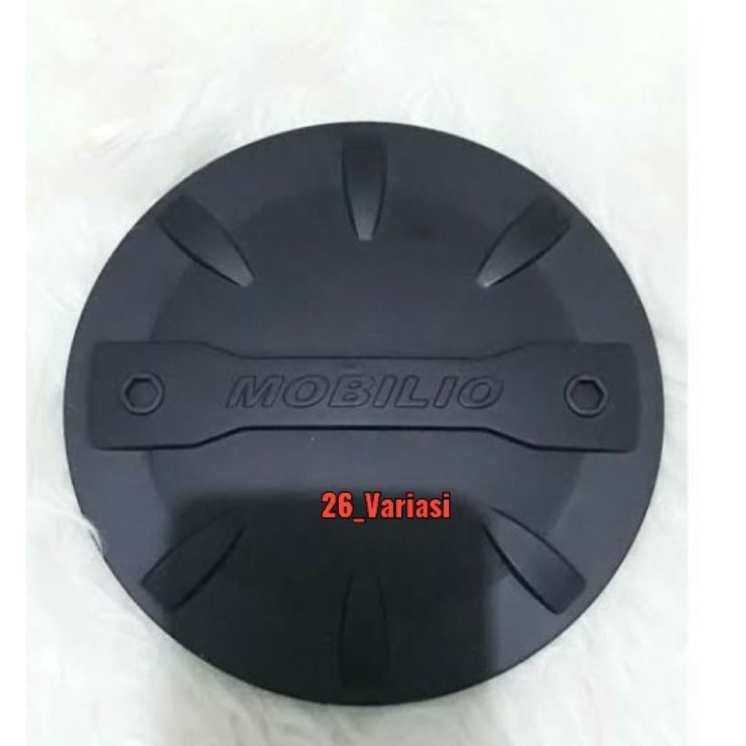 Tank Cover Tutup Tangki Bensin Variasi Honda Mobilio Hitam Doff