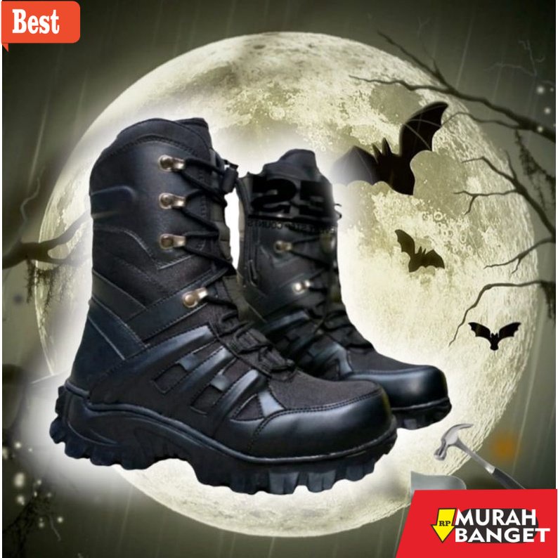 sagara boots Sepatu PDL venom caombat Qutdoor sepatu dinas lapangan