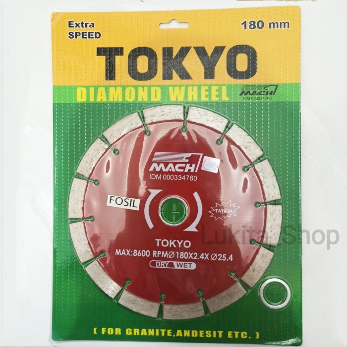 Mata Gerinda Keramik Tokyo 7 Inch