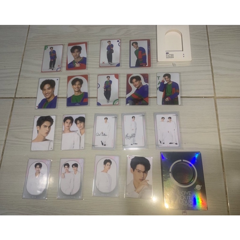 Photocard super colour tay tawan & LOL brightwin (baca deskripsi)