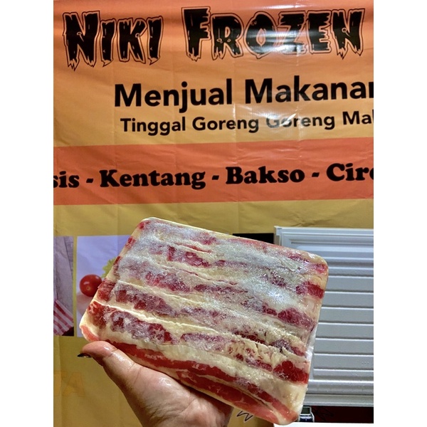 

Daging Shortplate us mix - 500gr