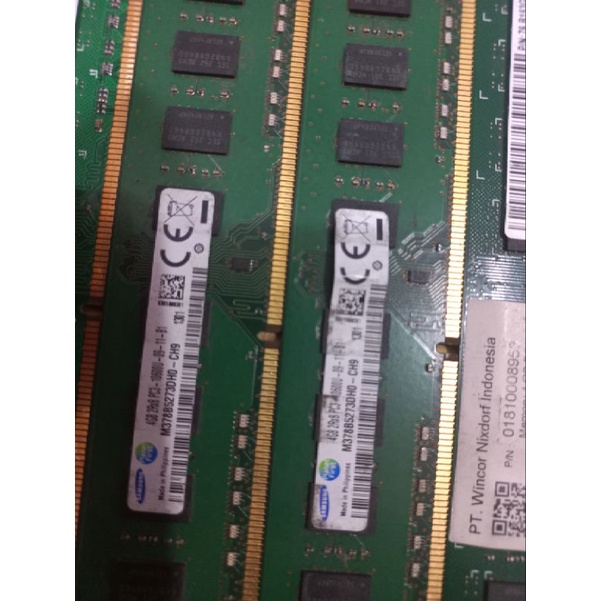 Memory RAM DDR3 4GB PC 10600/12800 untuk PC Desktop