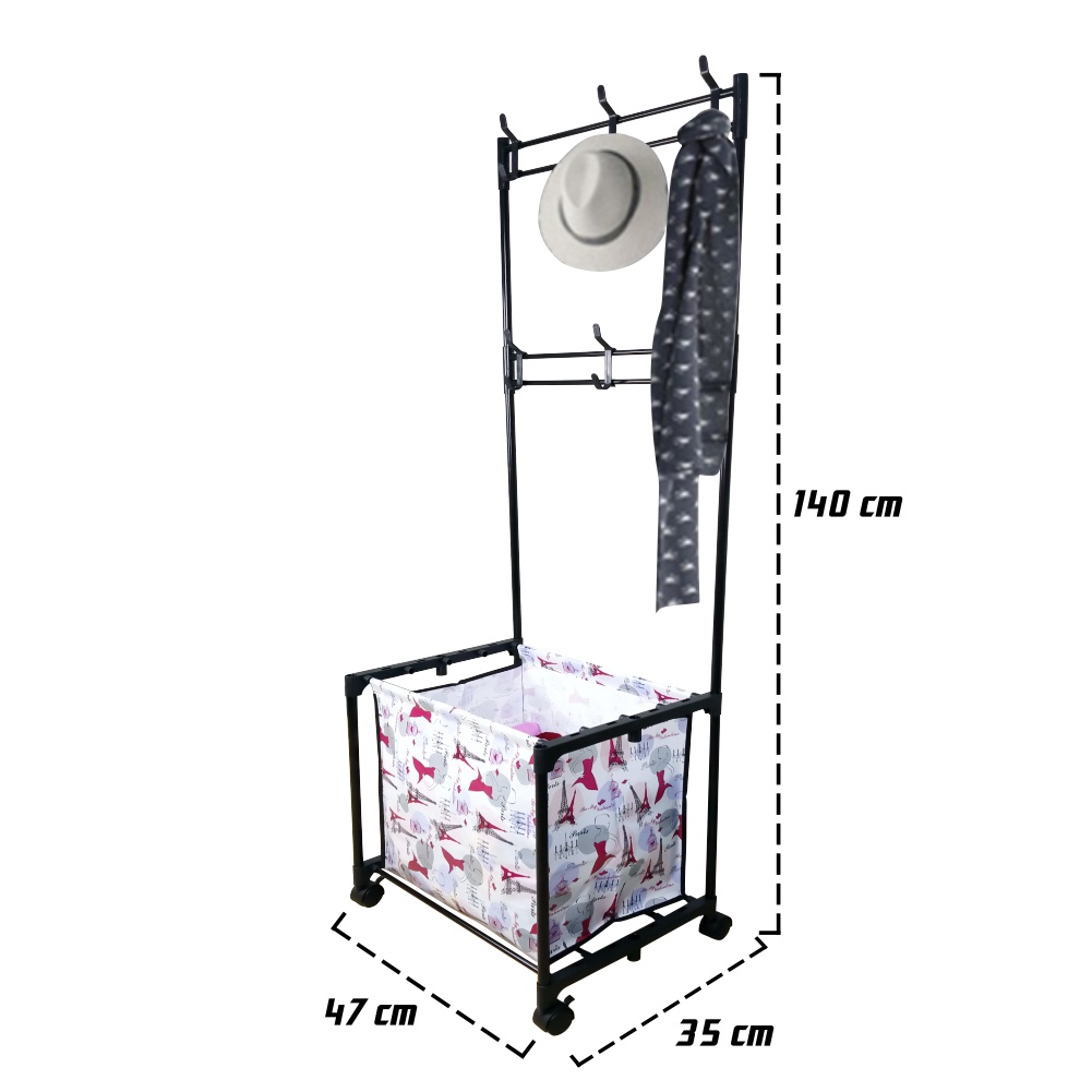 Rak Serbaguna Rakit 810001/02  Rak Jemuran Rak Topi Rak Sepatu Shoe Hat Rack Serbaguna