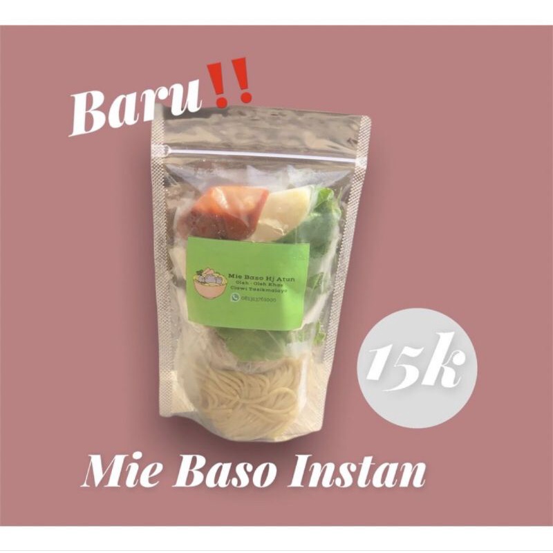 

Mie Baso Hjatun Kemasan Instan