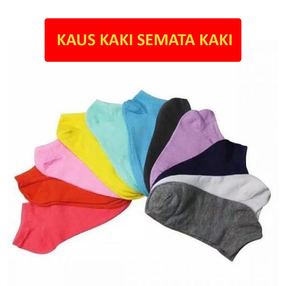 Kaos Kaki Pendek Semata Kaki Polos Untuk Bayi / Anak / Dewasa Kaus Kaki Bayi Kaus Kaki Anak Kaos Kaki Dewasa Polos Kaus Kaki Pendek Baby Sock Children Sock Kaus Kaki Mata Kaki  Warna Acak