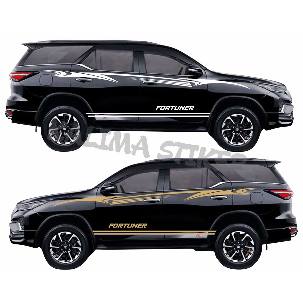Stiker mobil mitsubishi pajero sport stiker mobil pajero sport stiker mobil fortuner cutting stiker 