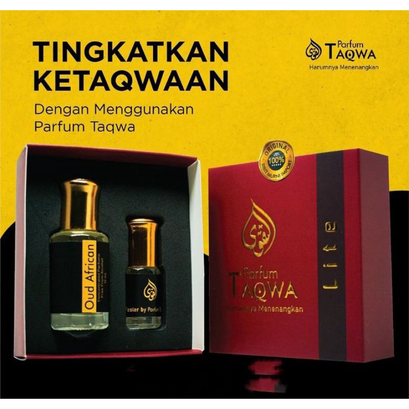 Parfum Kiswah Original 12 ml [Beli 1 Gratis 1] Minyak Wangi Pria Wanita Tahan Lama Non Alkohol