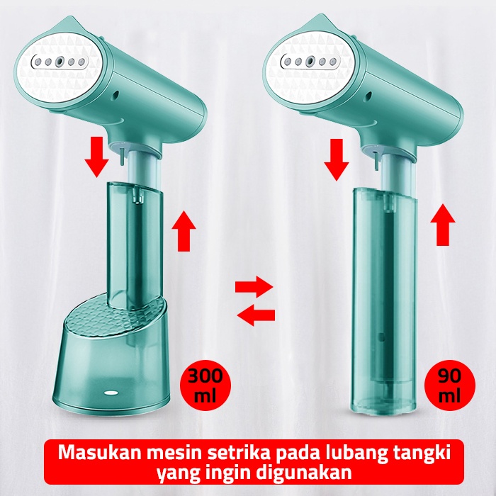 GM Bear Setrika Uap Portable 1520 - Handheld Garment Steamer Iron