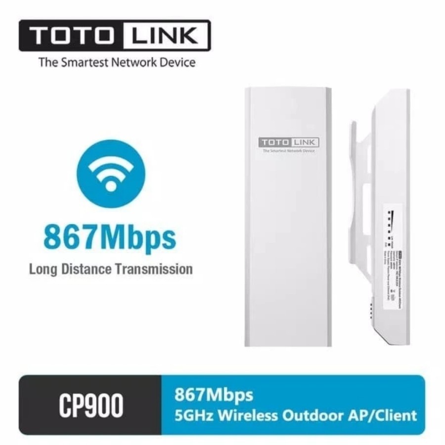 TOTOLINK CP900 867 MBPS 5GHZ WIRELESS OUTDOOR AP CLIENT