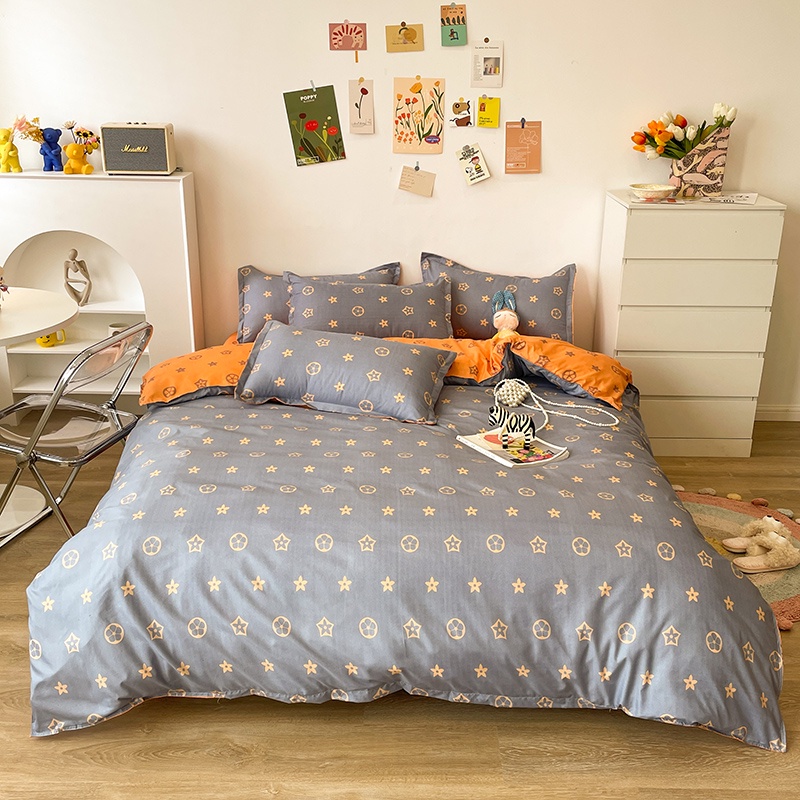 Selimut Bedcover Tanpa Busa Seprei Polyester Premium Sarung Bedcover Motif Premium Quality Ukuran 120x200CM Worldhome66