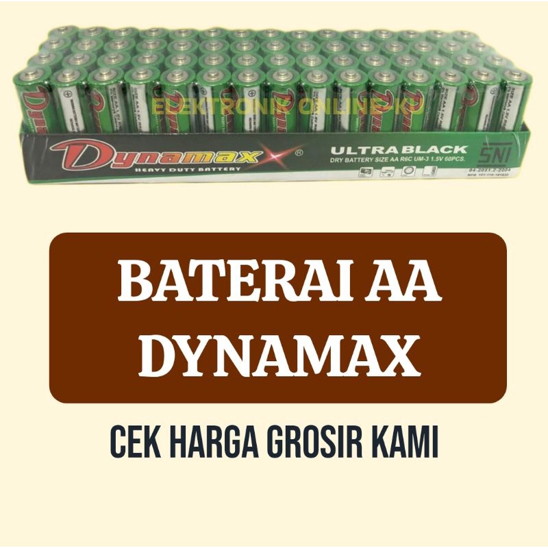 BATERAI AA DYNAMAX (HARGA PER 4PCS)