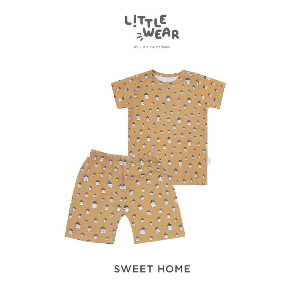 [Size 1-5y] Little Wear By Little Palmerhaus Shoulder Button Short Sleeve