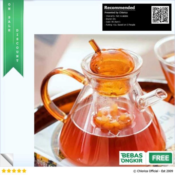 

Unik Purplepure Teko Pitcher Teh Infuser Borosilicate Glass 480ml - KT25 - Amber Etc Diskon