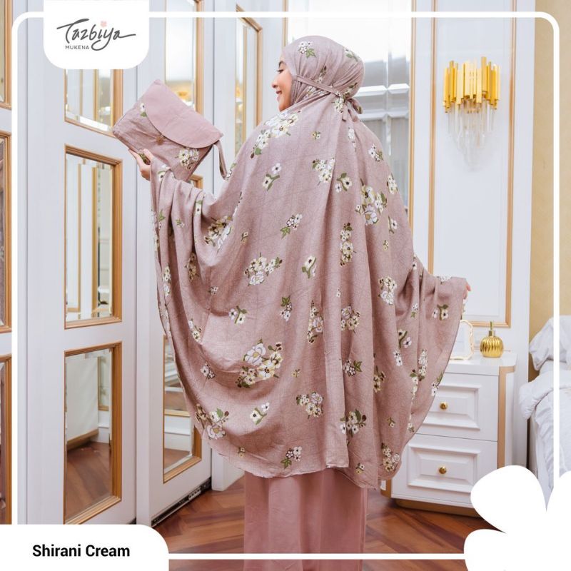 MUKENA TAZBIYA KOMBINASI 2IN1 SHIRANI ALLSIZE