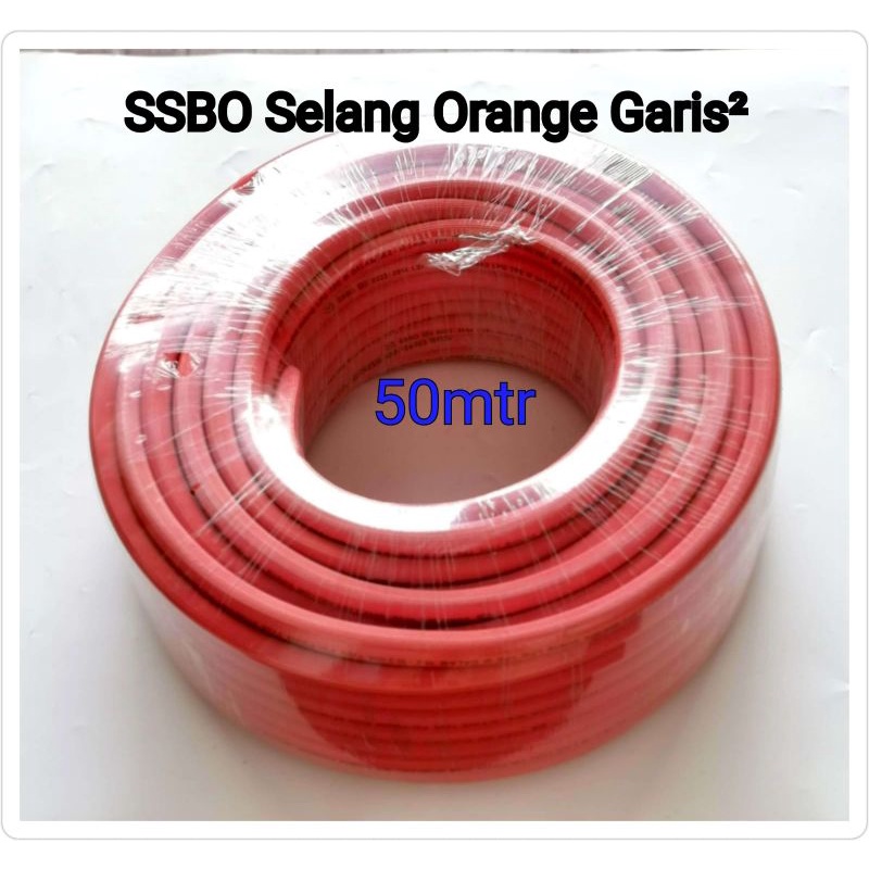 SSBO Selang Orange Garis Meteran