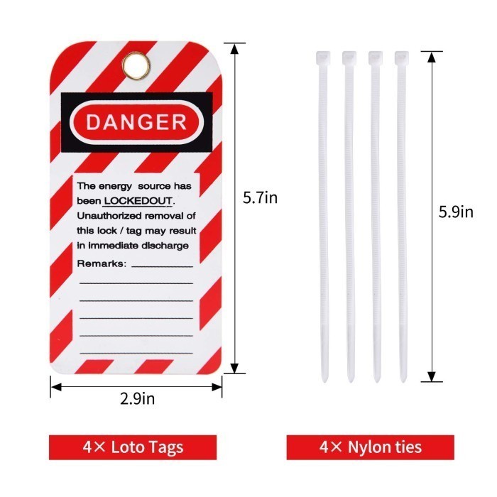 Jual Terlaris Lockout Tagout Kit Safety Lockout Padlocks Loto Hasps ...