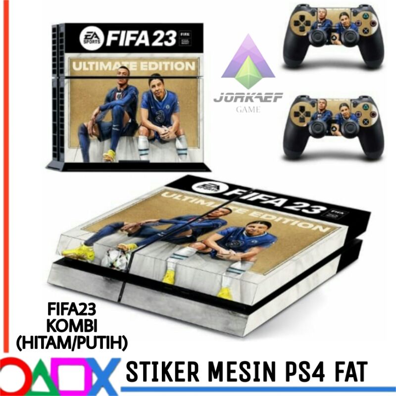 STIKER MESIN PS 4 FAT FREE STIKER STIK PS4