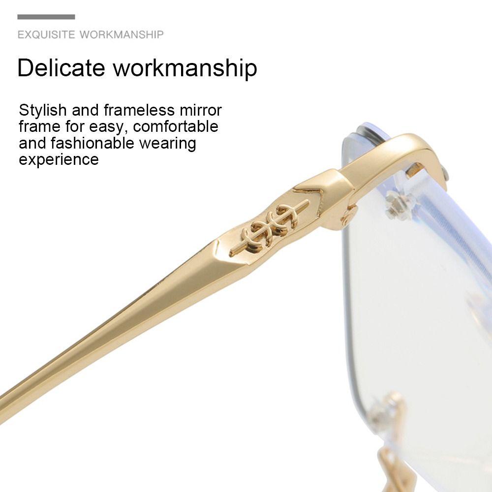 Lily Kacamata Baca Office Frame Hinge Anti-Blue Light