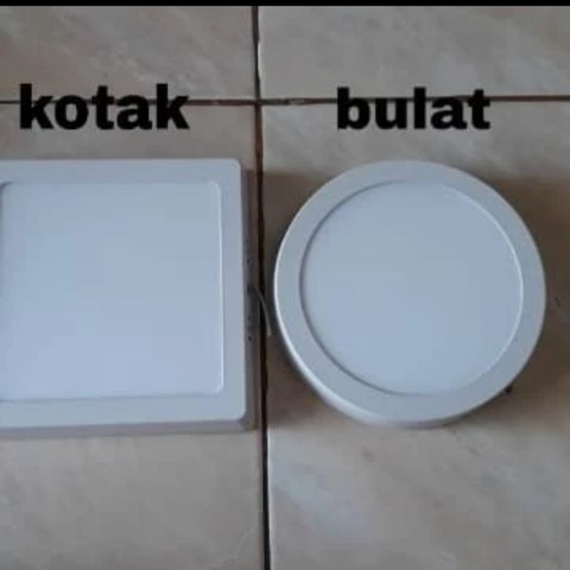 Lampu downlight LED OB 12 watt outbow tempel 220 volt