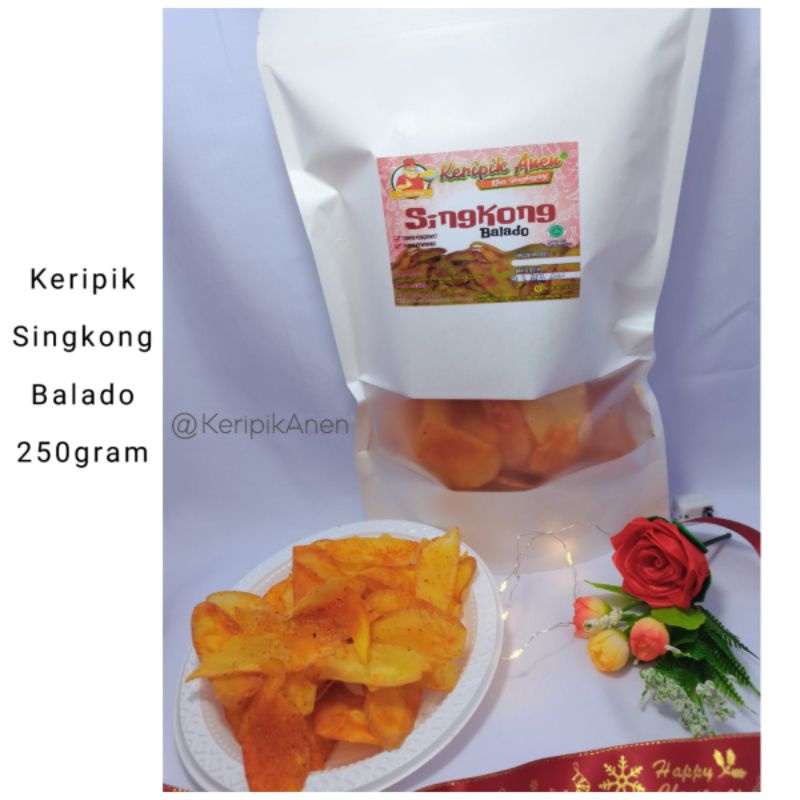 

Keripik ANEN-Keripik Singkong Balado|250gr