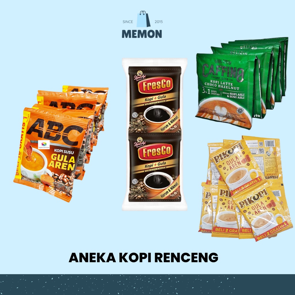 ANEKA KOPI RENCENG PIKOPI / FRESCO / ABC / CAFFINO