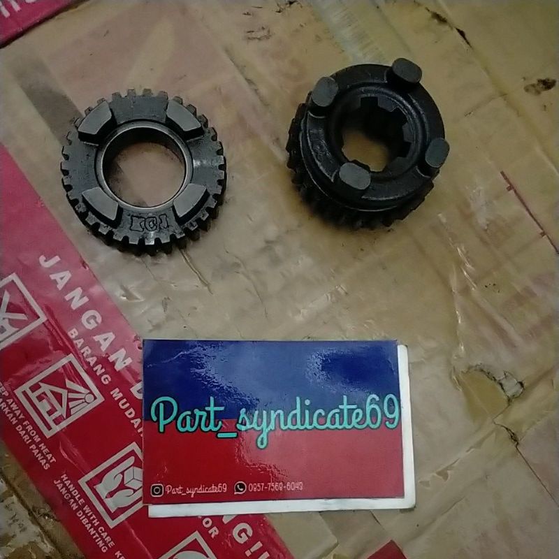 Gigi 5 Rasio tiger Mata 28 dan mata 31