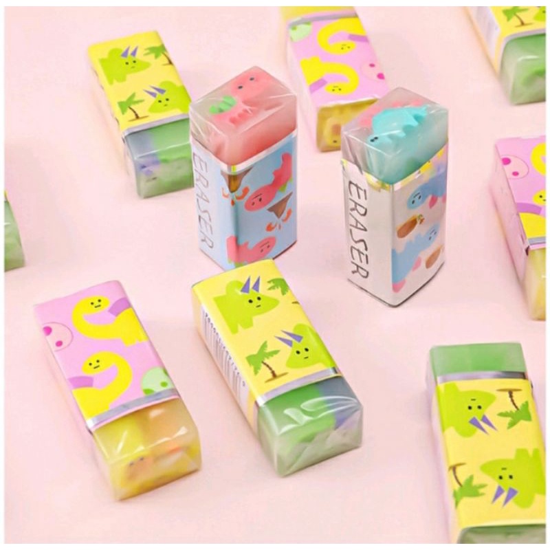 

Penghapus Pensil Motif Animal / Eraser Motif Dino FS