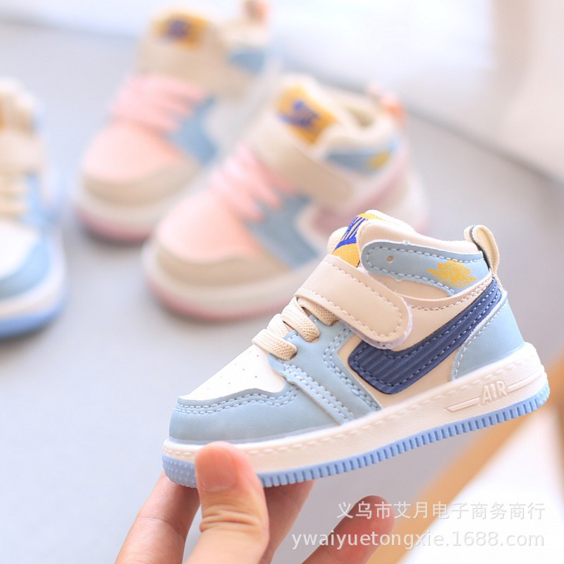 ￼ ￼Sepatu Boots sepatu sneakers sepatu brown tali Anak Laki Laki Perempuan Sekolah 1-5 Tahun Import/