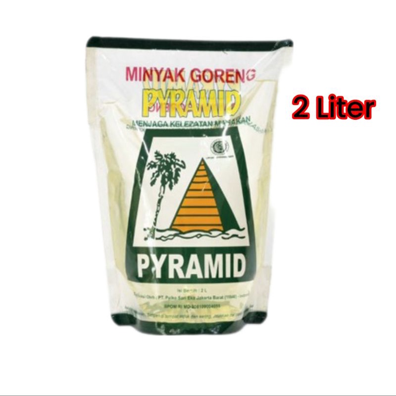 

Pyramid Minyak Goreng Kelapa 2 Liter coconut cooking oil