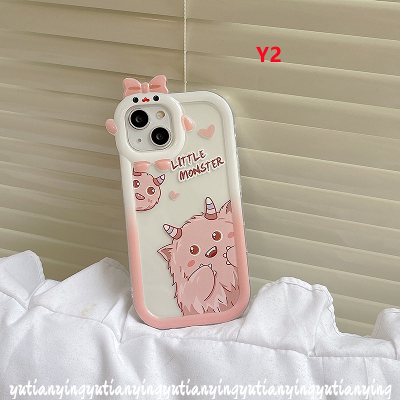 Soft Case Desain Kartun Monster 3D Untuk Samsung A12 A53 A13 A32 A03 A02s A50 A22 A30s A73 A51 A11 A21s A71 A03s A50s A52 A52s A3 M22 A23 M22 A32