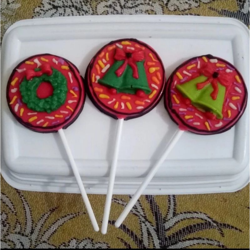 

cokelat lolipop / stick spesial natal