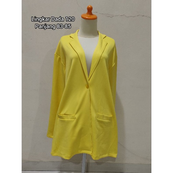 Blazer Wanita Jumbo BigSize Preloved