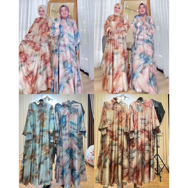 Dress Pelangi Shellasaukia