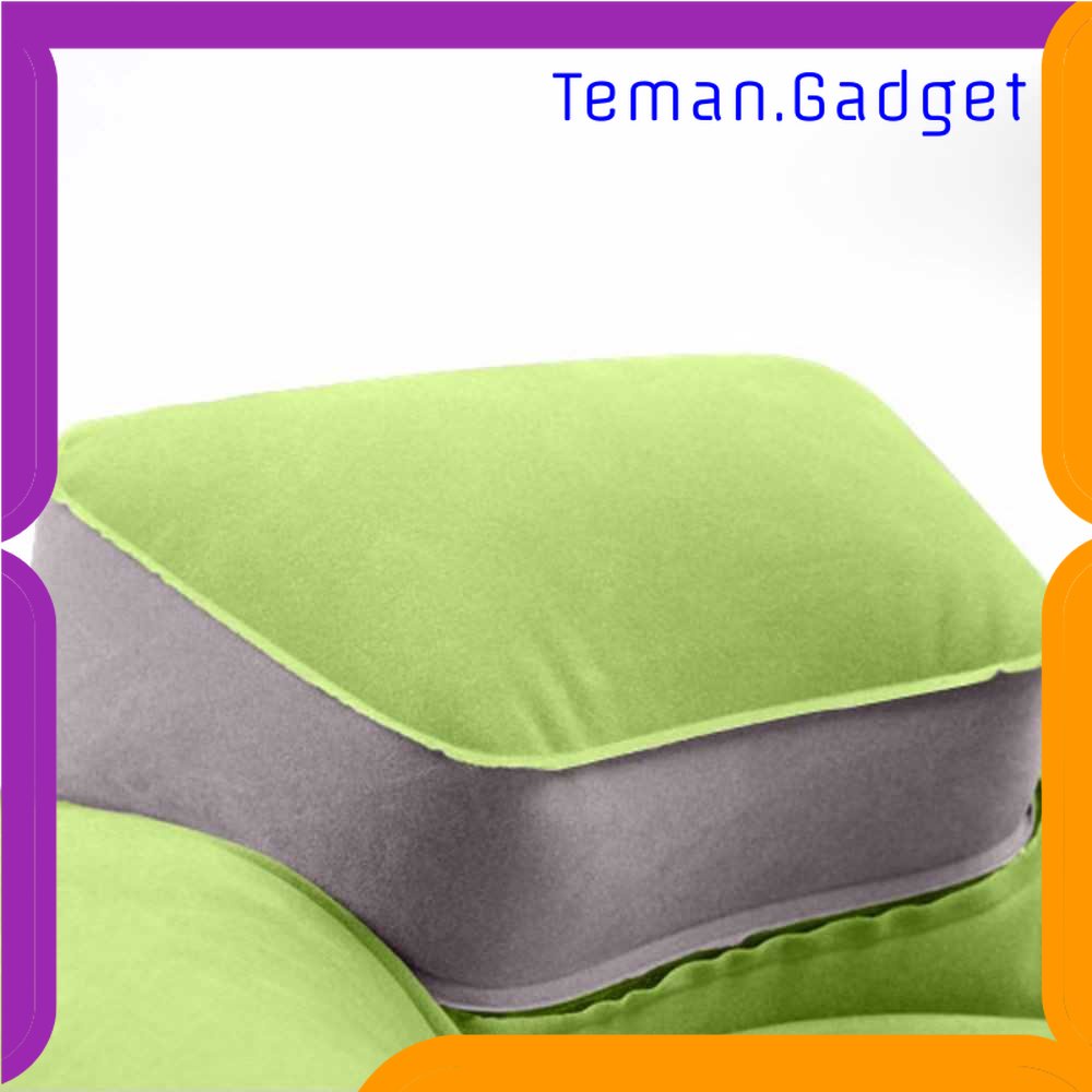 TG-TRV Bantal Leher U-Shape Inflatable Air Blow Up