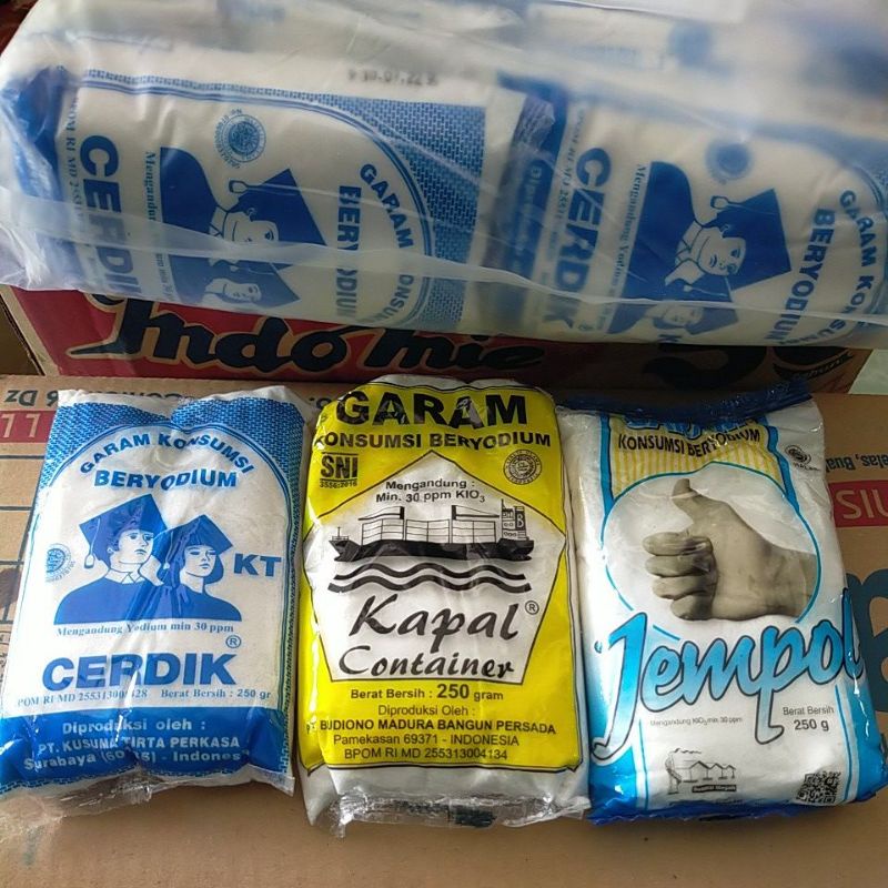 

garam cerdik berat 250 gram