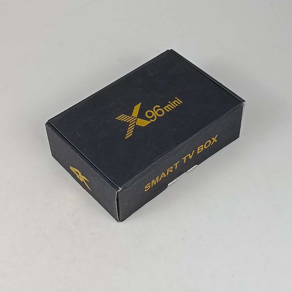 X96 Smart TV Box Android 7.1 4K DDR3 1GB 8GB - Black - OMMP0YBK
