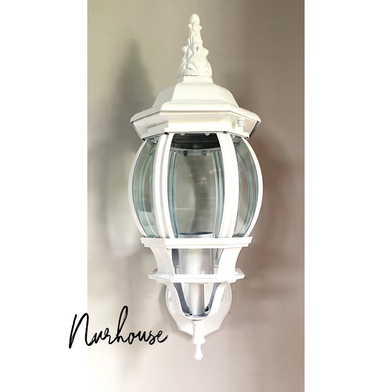 lampu dinding putih 1003 dekorasi pelaminan