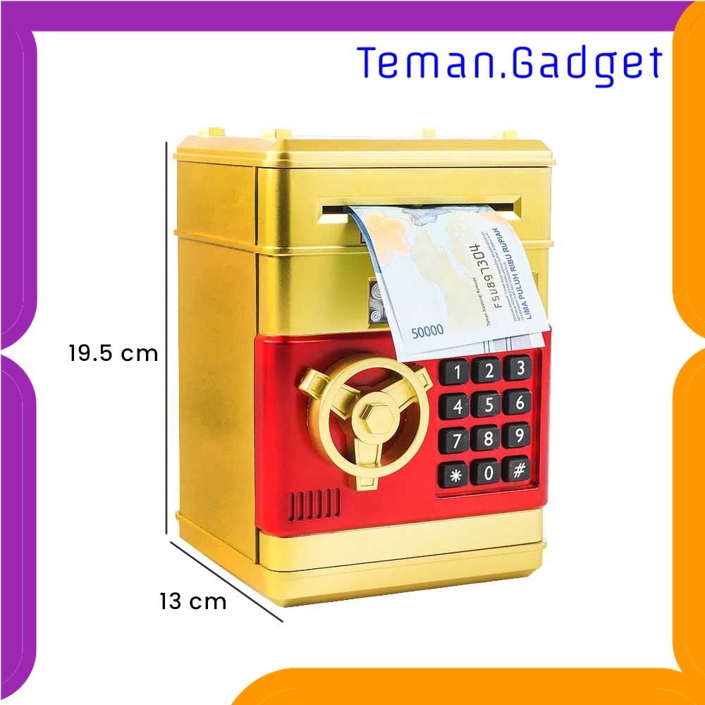 TG-MAN TARA Celengan Anak Electronic Bank Safe Box Money Model Brankas - T-2211