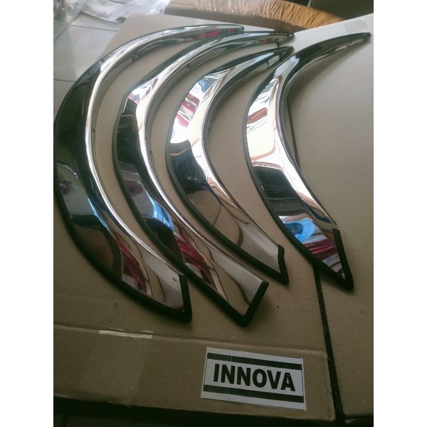 fender STAINLES list  atas roda mobil kijang INNOVA