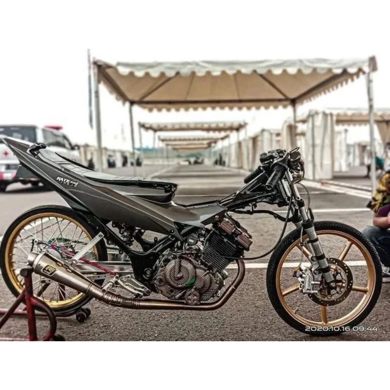 Knalpot Rob1 Pnp Satria Fu 155Cc 200Cc Ex Samping/Ex Tengah