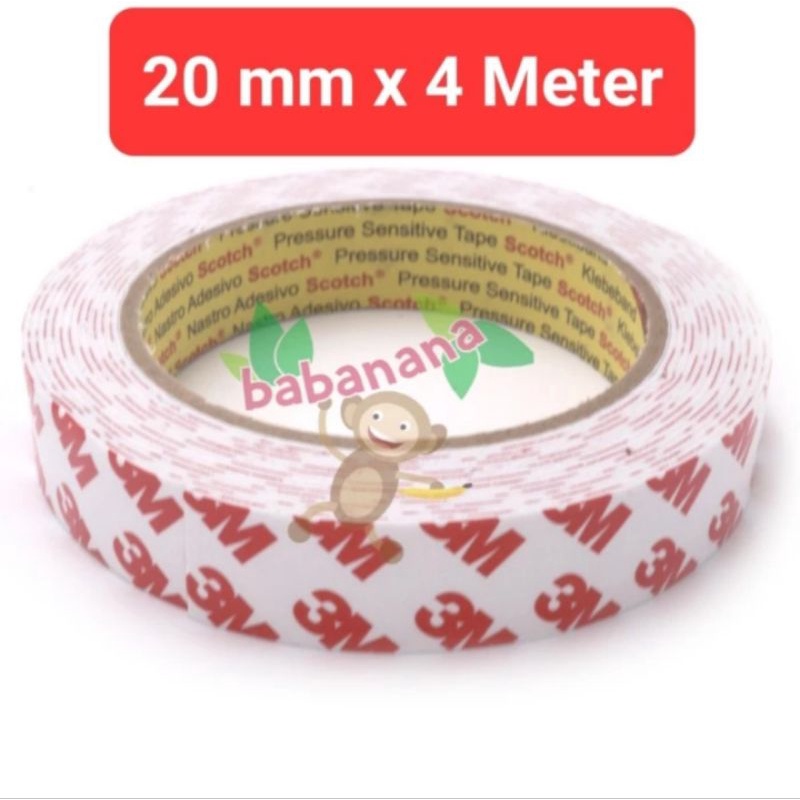 Double Tape Foam 3M Original 9888 sponge 1 roll 20 mm x 4 meter