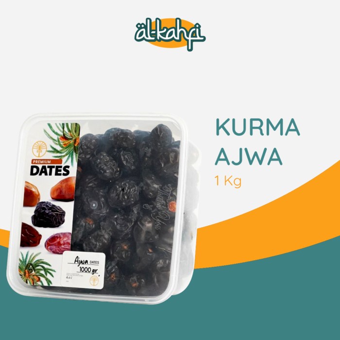 

Kurma Ajwa 1 Kg Thinwall Kurma Nabi Premium Original