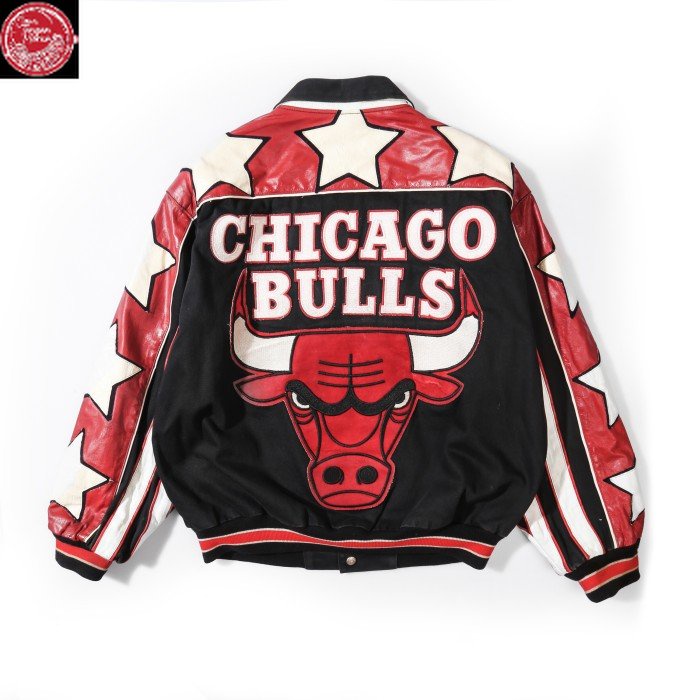 Jacket Vintage Chicago Bulls Bintang Limited By Jeff Hamilton Original