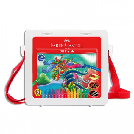 

Faber-Castell Hexagonal Oil Pastel 60 Pcs Plastic Bag Crayon 60 Warna