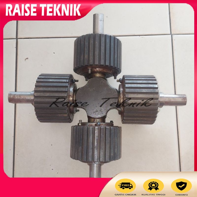 ROLLER CETAK PELET MPM 300B 4 ROLLER